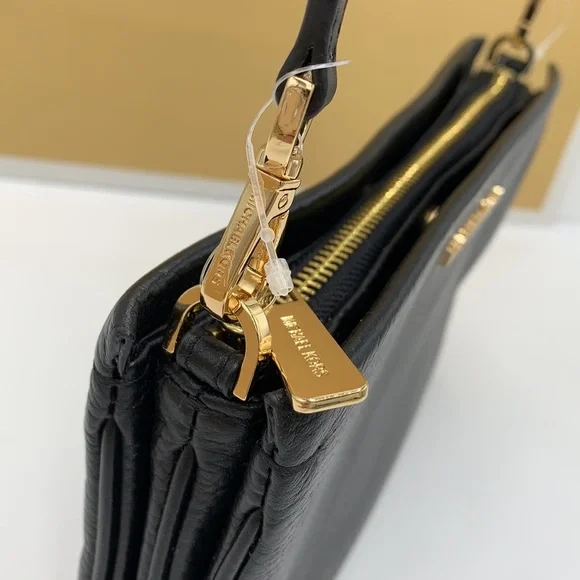 MICHAEL KORS LARGE TRIPLE XBODY BAG BLACK COLOR - Picture 5 of 16